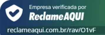 Empresa verificada no Reclame Aqui